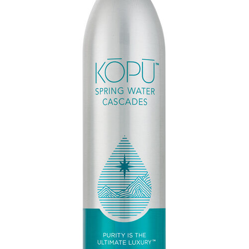 KOPU artesian spring water 23oz aluminum bottle