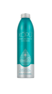 KOPU artesian sparkling water 23oz aluminum bottle